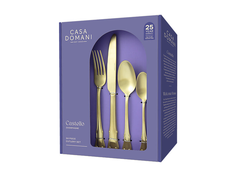Castello 24 Piece Cutlery Set