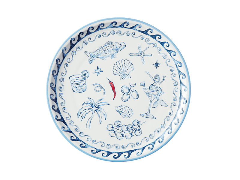 Aperitivo Club Sirena Coupe Plate