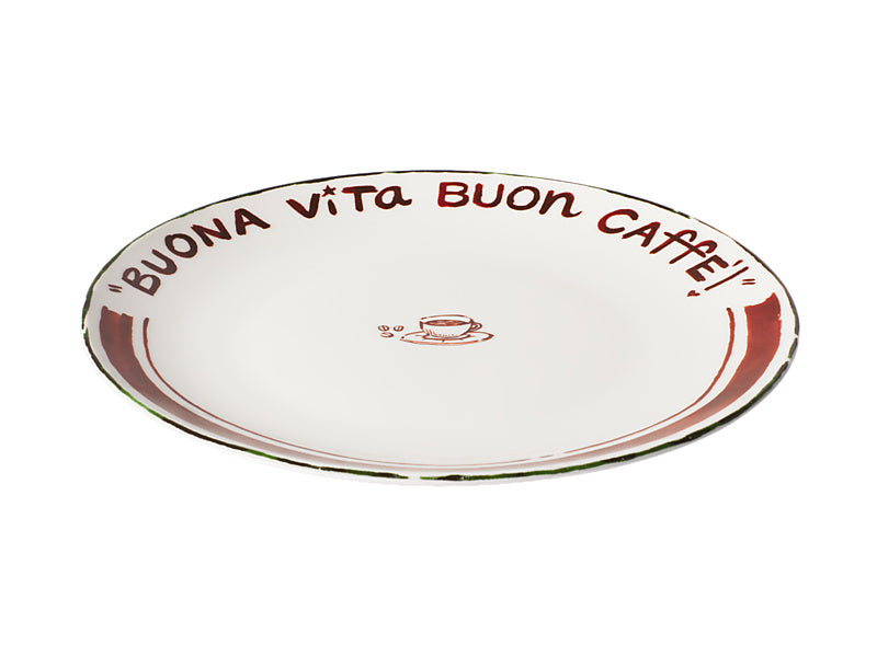 Aperitivo Club Dolce Coupe Side Plate Caffe