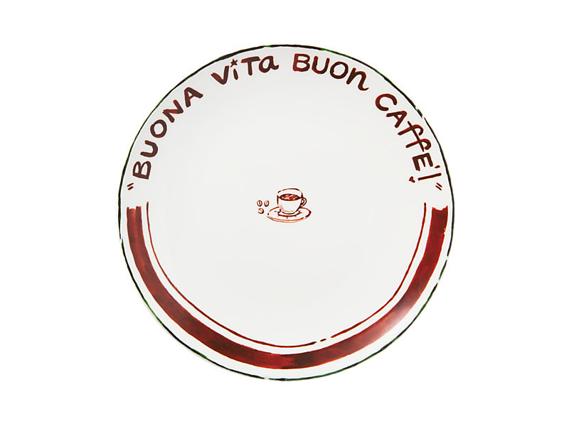 Aperitivo Club Dolce Coupe Side Plate Caffe