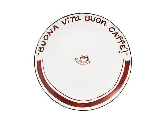 Aperitivo Club Dolce Coupe Side Plate Caffe