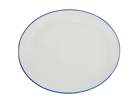 Cafe Blue Oval Platter