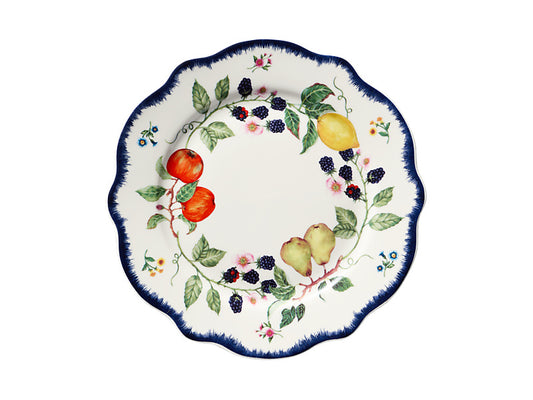 Frutta Scallop Rim Plate