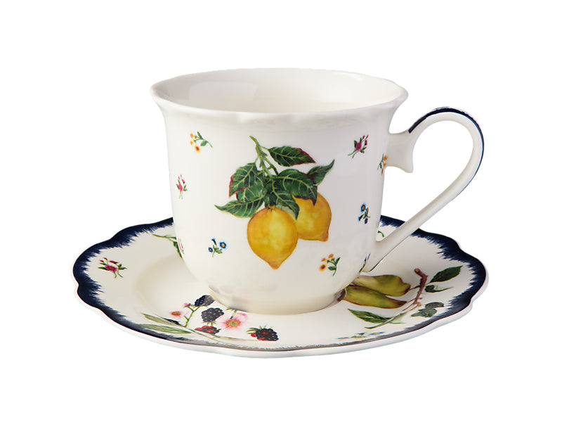 Frutta Scallop Cup & Saucer