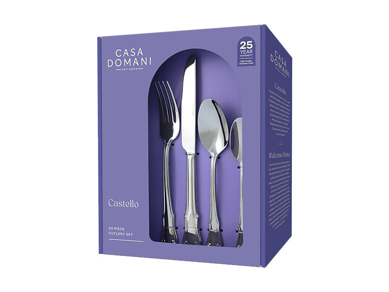 Castello 24 Piece Cutlery Set