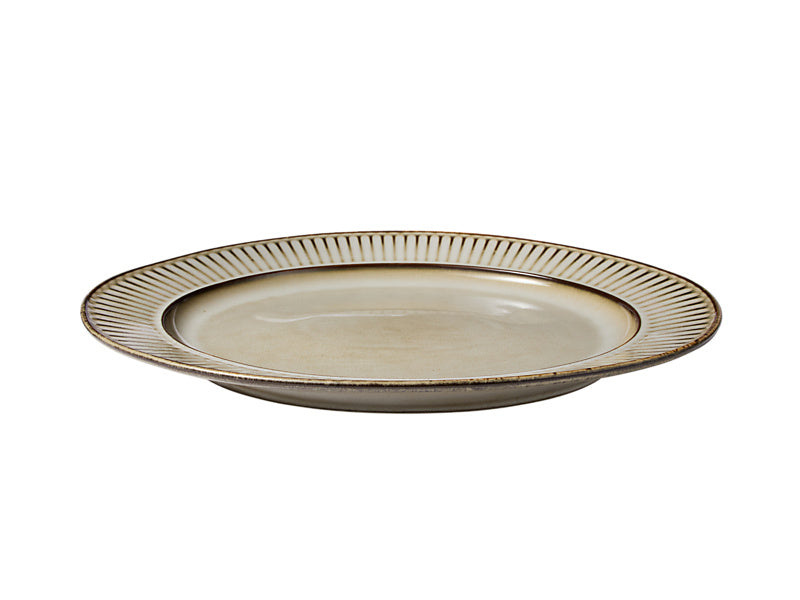 Leros Rim Oval Platter