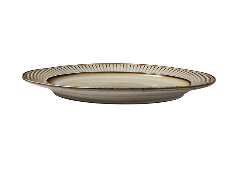 Leros Rim Oval Platter