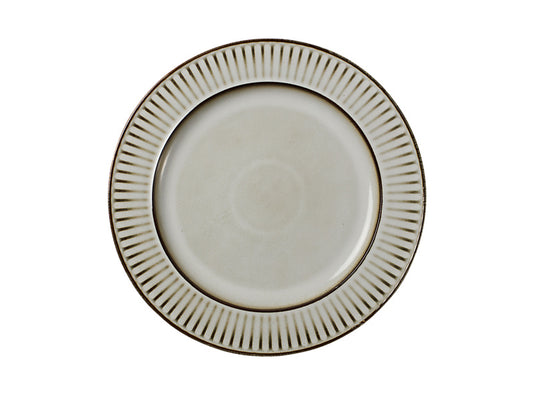 Leros Round Rim Platter