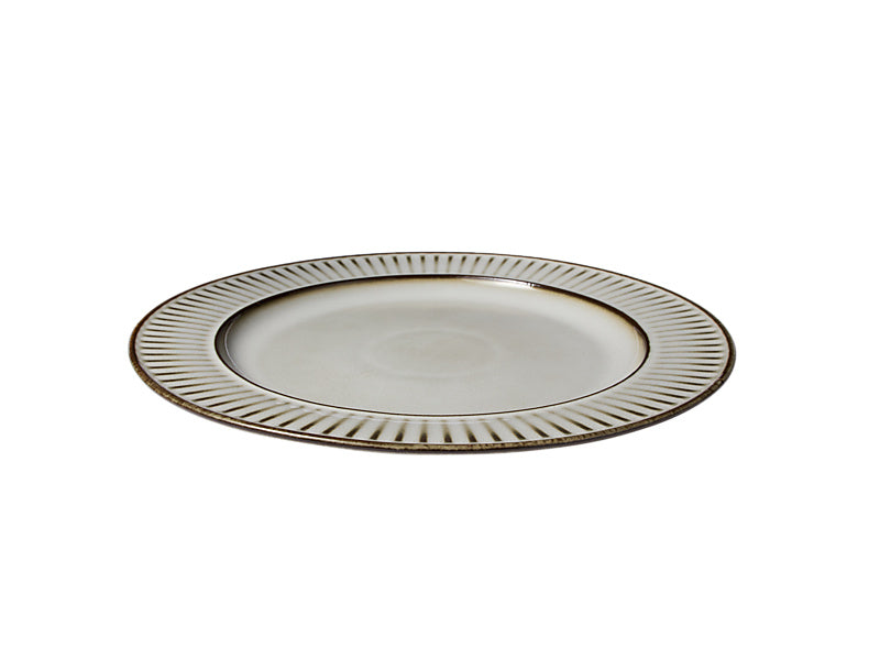 Leros Round Rim Platter